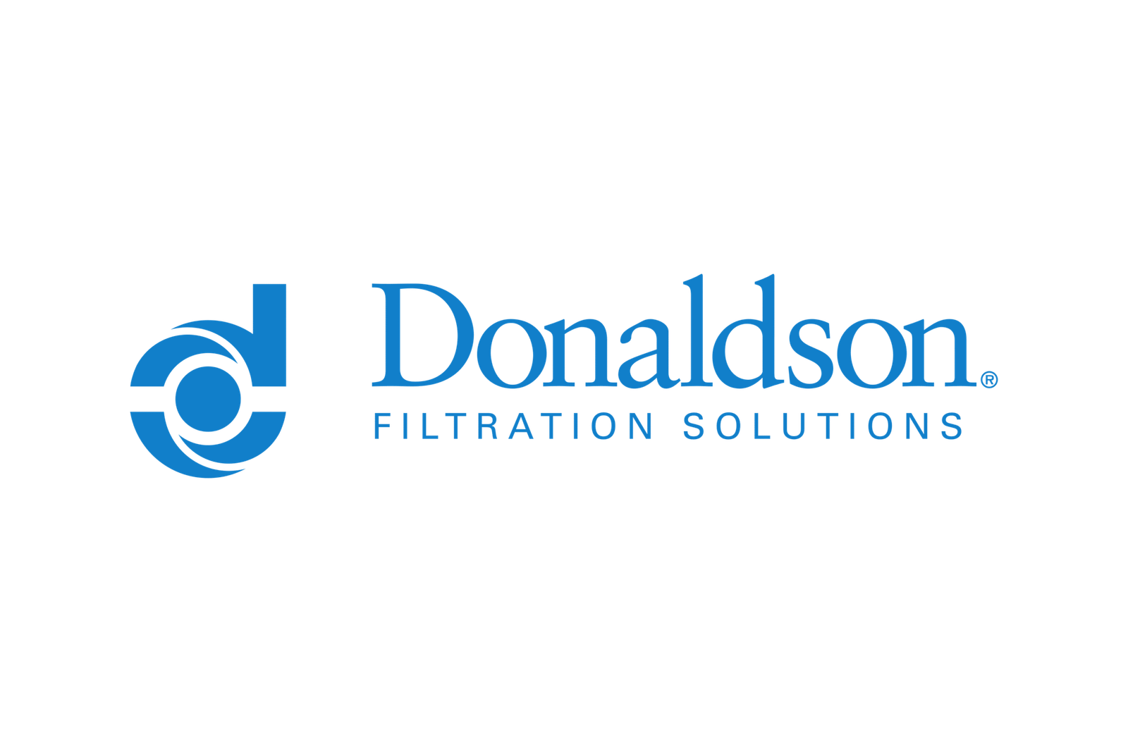 Logo de Donaldson, fabricante de filtros para aplicaciones agrícolas, industriales y automotrices, comercializados por Importadora Vizuete Alvarez